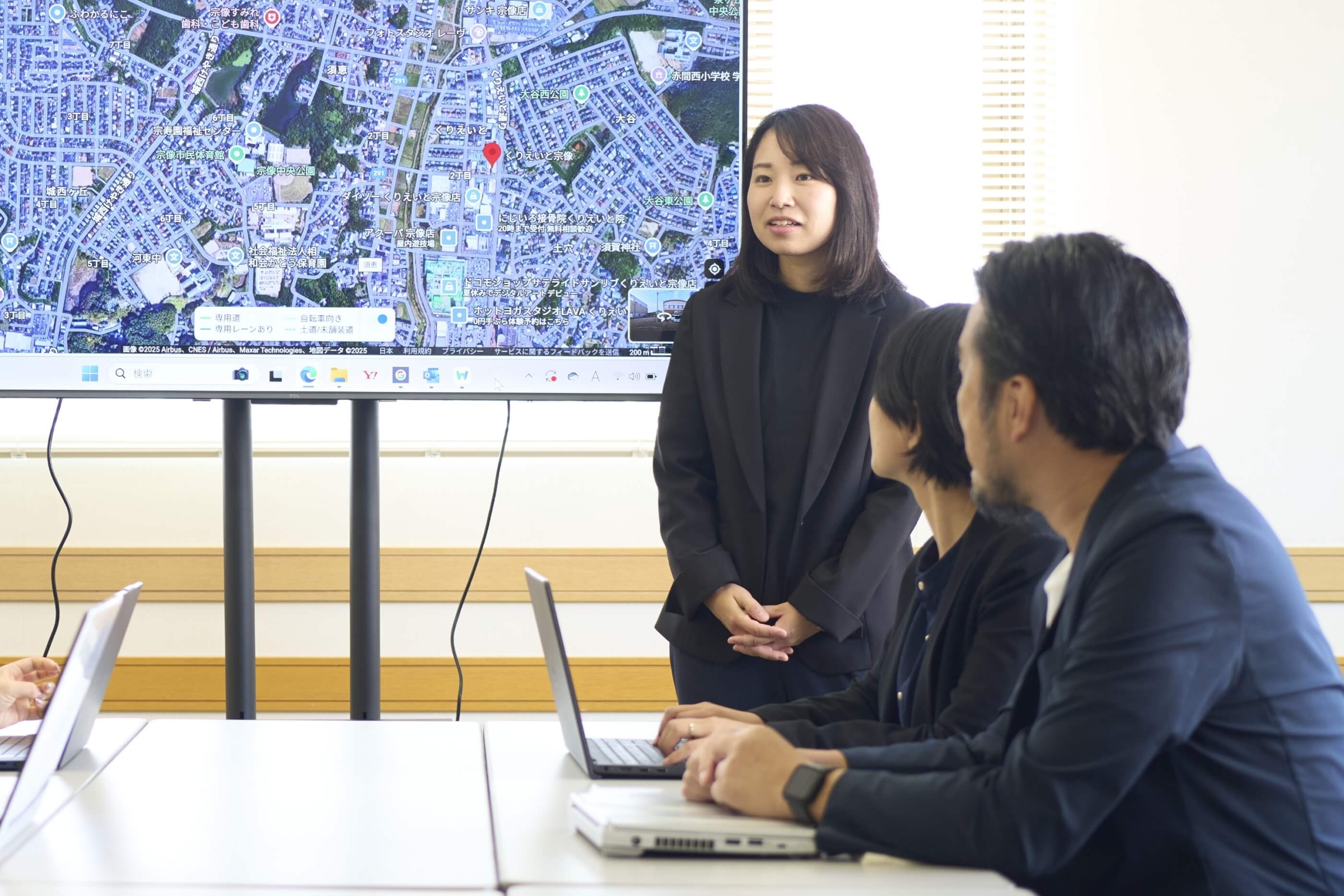 会議中のTさん イメージ