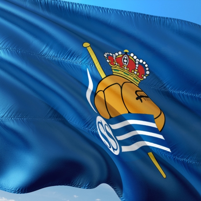 レアル・ソシエダのフラッグ