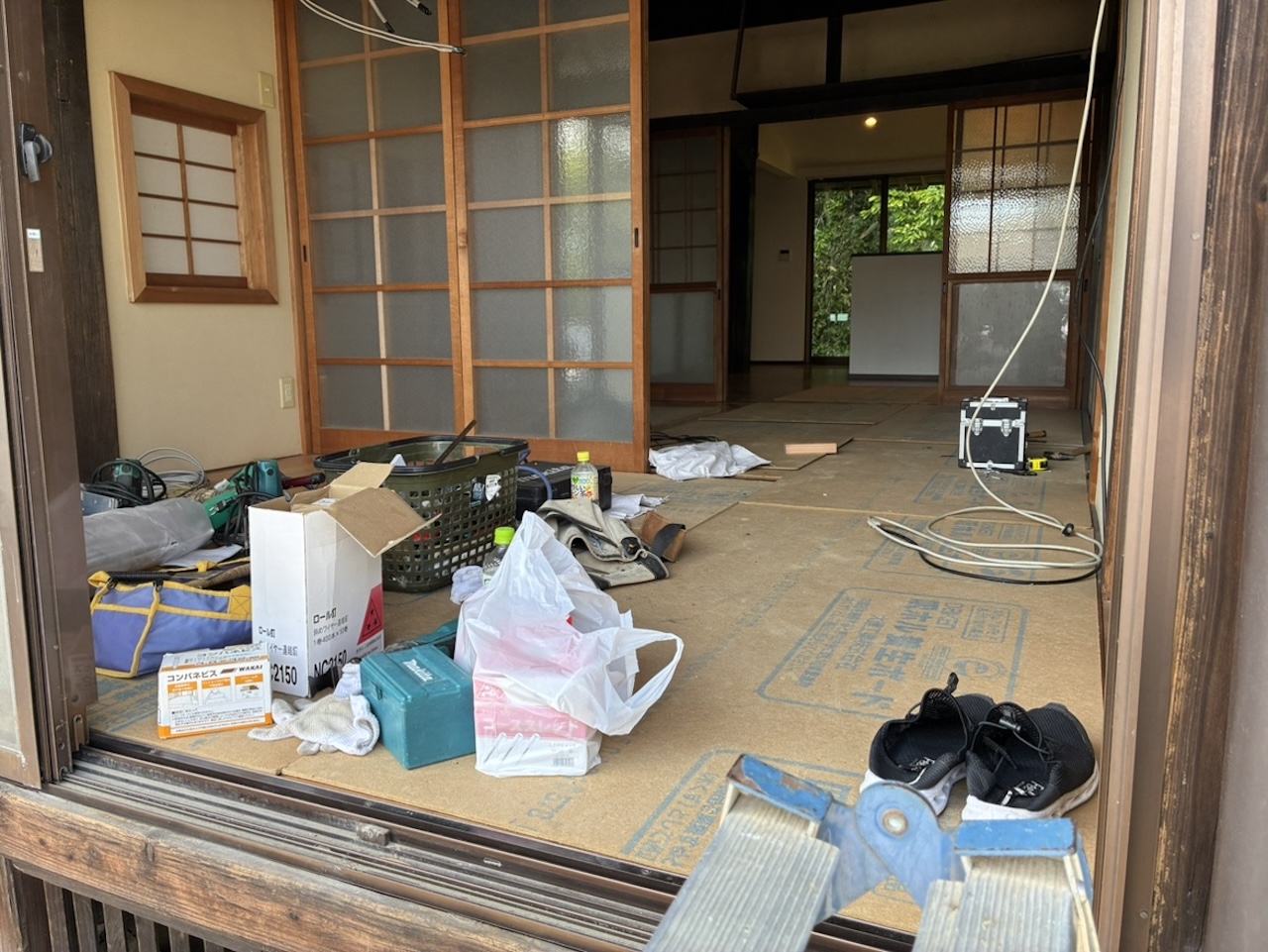 Yoshidome Share House during renovation works
